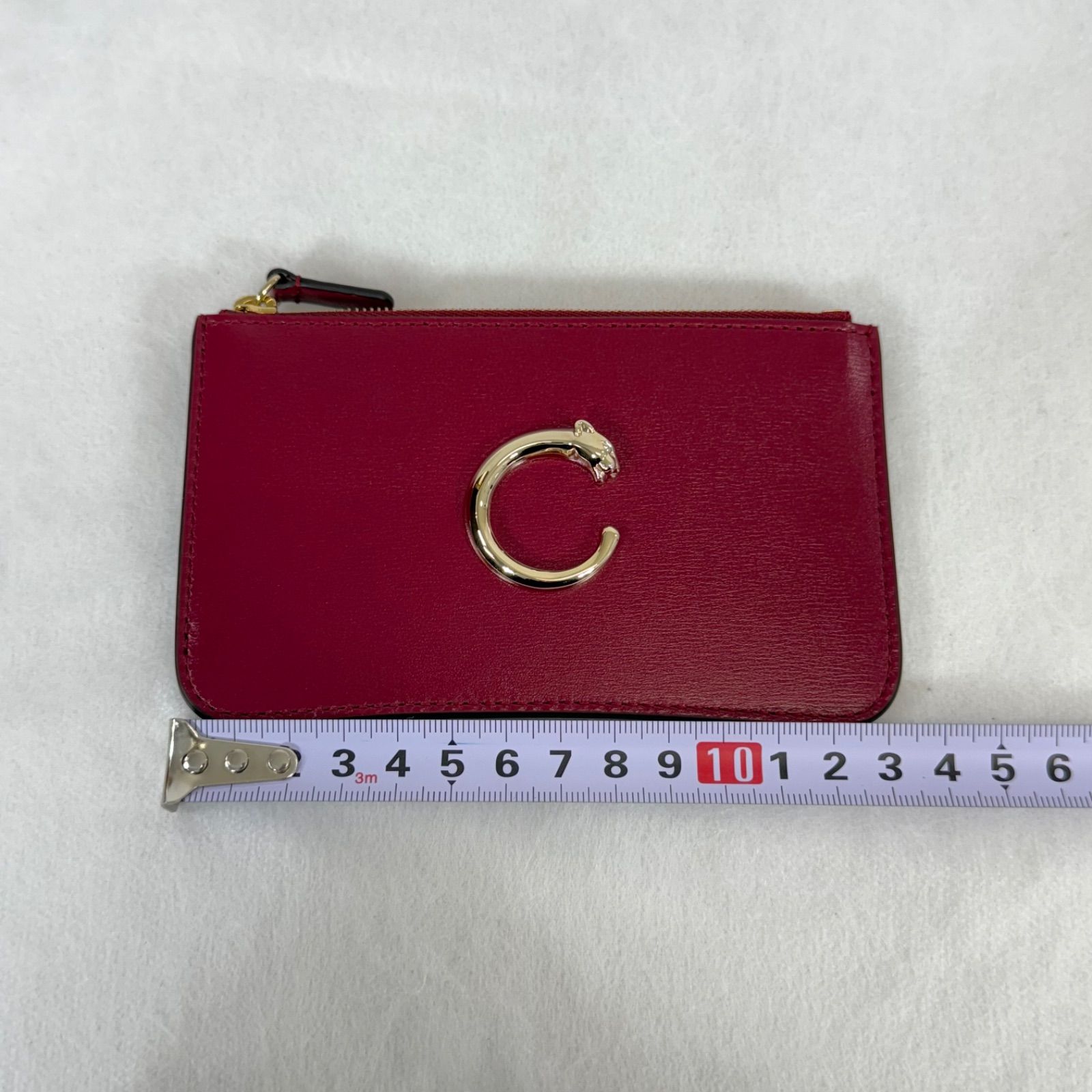 美品】Cartier カルティエ パンテール ドゥ ジップ付カード