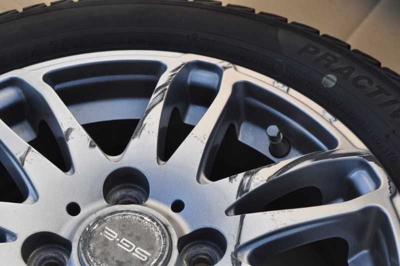 小型車に!! 8分~9分山 スタッドレスタイヤ 2025年製 155|65 R14 14×4.5J 44 4H PCD100 4本セット ルークス デイズ ワゴンR 等 s021333G