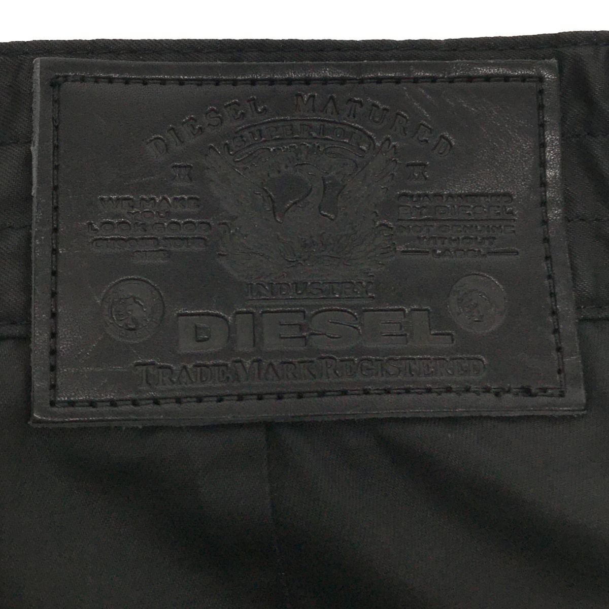 DIESEL ディーゼル D-EMMA ブラックカーゴパンツ W27 - メルカリ