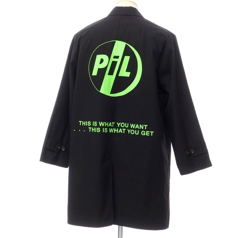 【中古】シュプリーム Supreme 2022年秋冬 PiL Trench Coat ツイルコットン ステンカラーコート ブラック【サイズS】【メンズ】-2