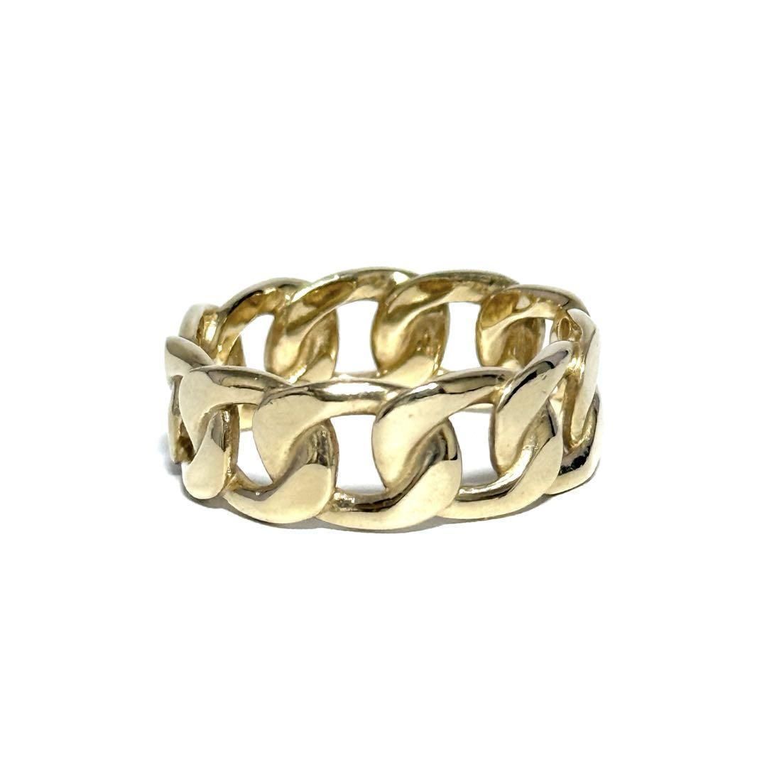 AVALANCHE マイアミ パフグッチ10K 10金 K10リング 12－13号・7mm幅・男女兼用】アヴァランチ K10 マイアミ リング 指輪