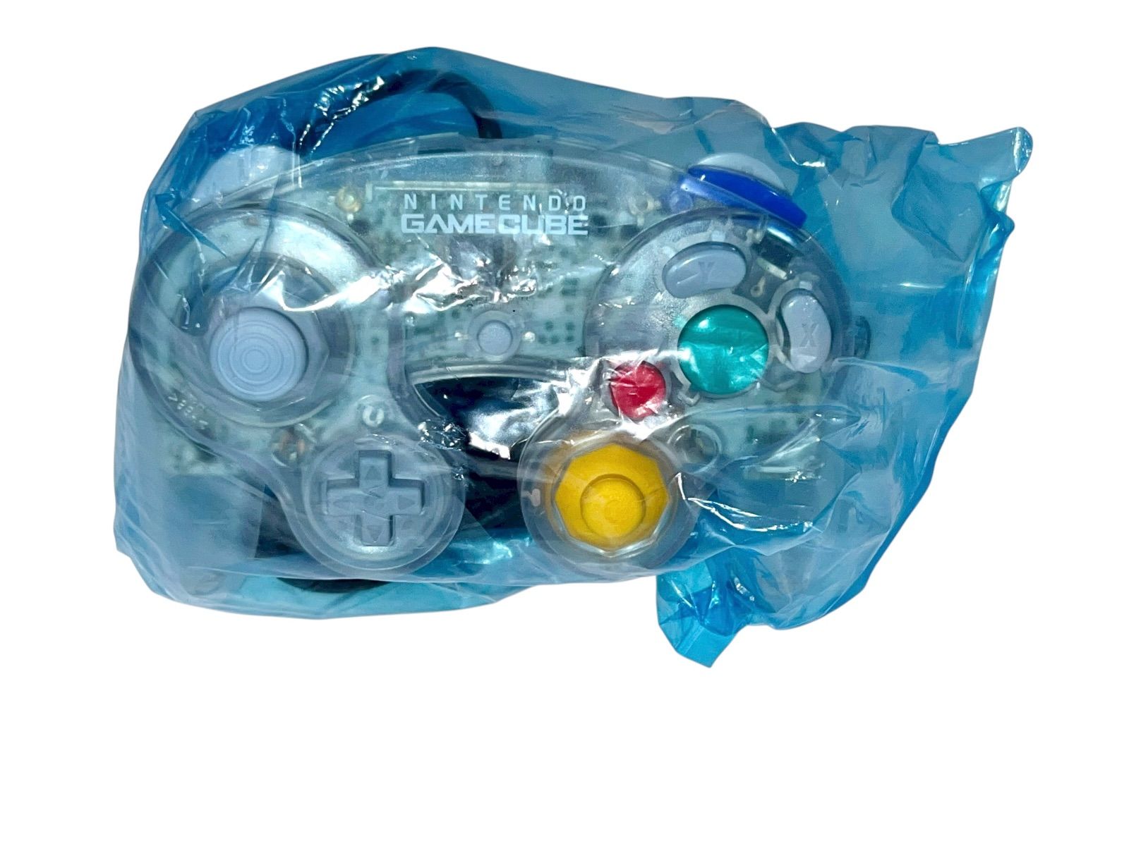 ニンテンドーゲームキューブ コントローラー クリア スケルトン