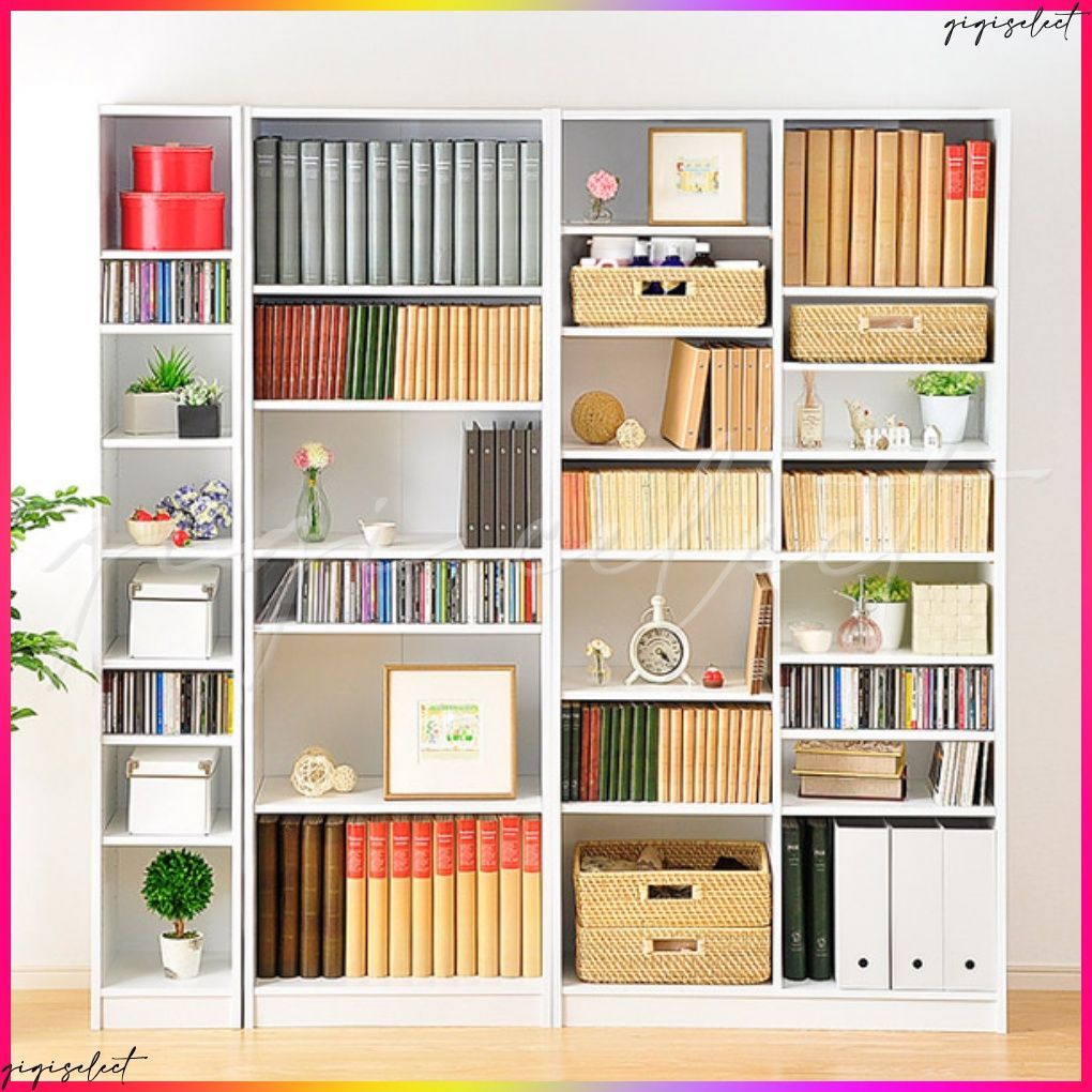 オシャレで大容量な収納本棚