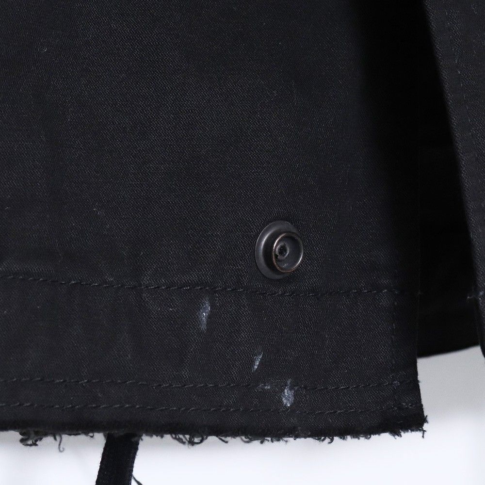 CHRISTIAN DADA Patched M65 Field Jacket サイズ46 ブラック CD-17S
