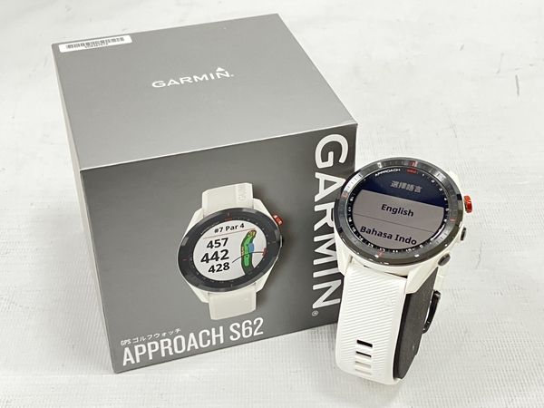 配送員設置 GARMIN APPROACH S62 スマートウォッチ ゴルフ GPS