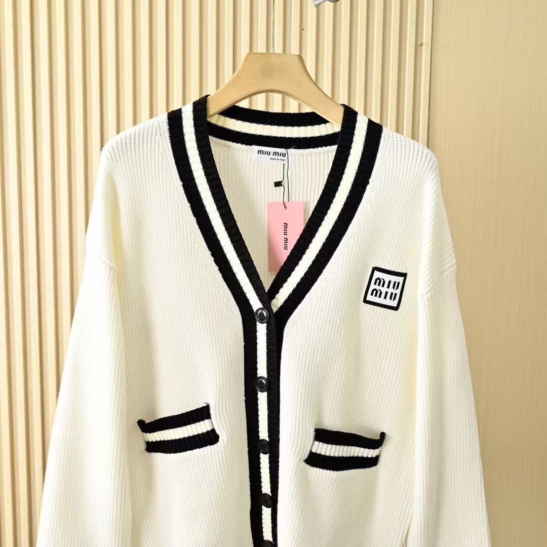 19AW MIUMIU ミュウミュウ ニット カーディガン セーター トップス