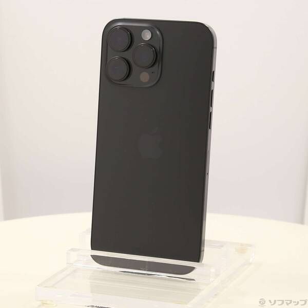 〔 品〕 iPhone16 Pro Max 512GB ブラックチタニウム MYWL3J A SIMフリー 258