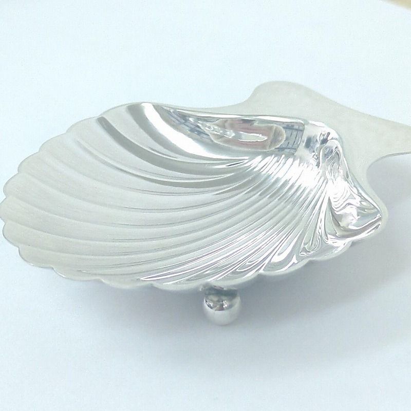 ティファニーmakers シェル アクセサリー トレー 小物入れ シルバー925