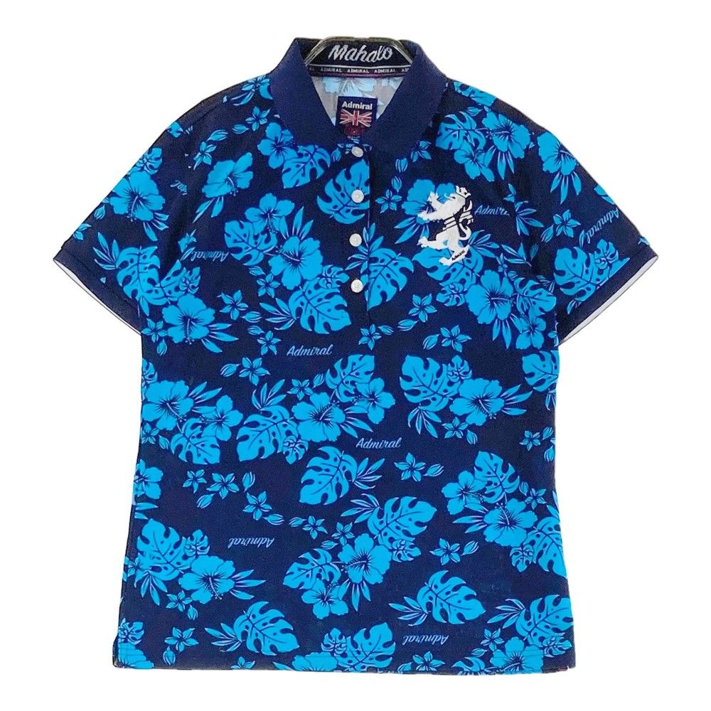 サイズ：5 ADMIRAL アドミラル 半袖ポロシャツ スニーカー 総柄