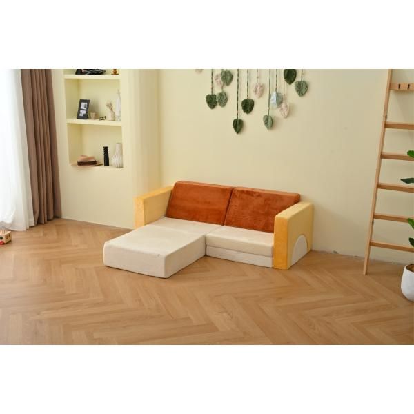 ソフト ブロックソファ