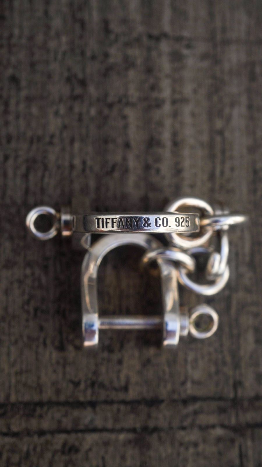 1970s】TIFFANY&Co. ティファニー ダブルシャックル キーリング 1970s】TIFFANY&Co. ティファニー ダブルシャックル キーリング