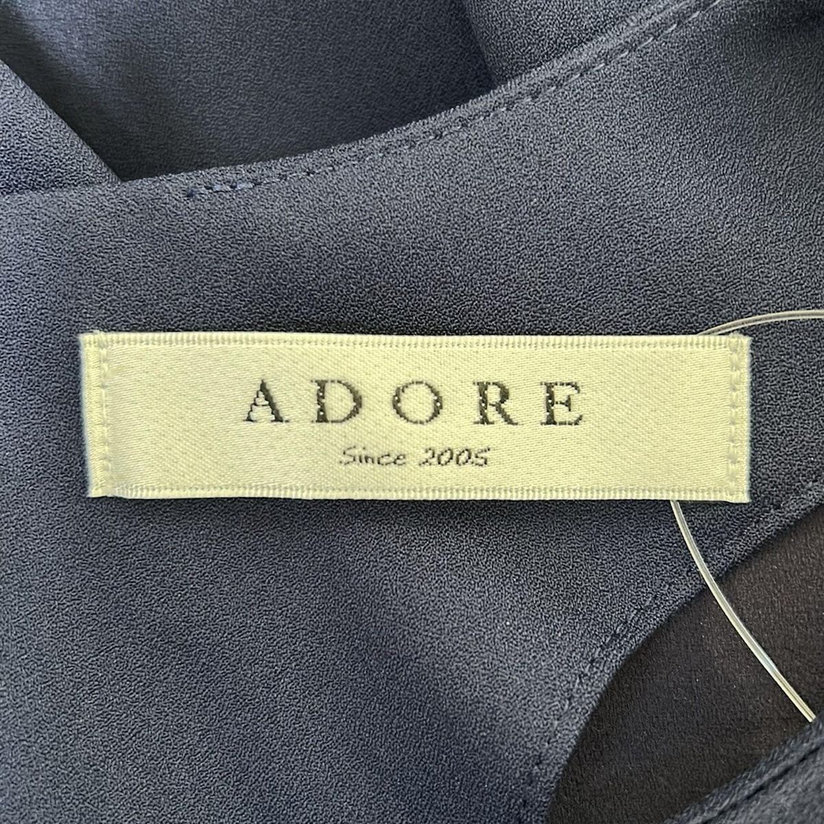 ADORE - ADORE(アドーア) 長袖セーター サイズ38 M レディース美品  - ライトブルー ADORE - アドーア 21SS クリアドライニット カットソー