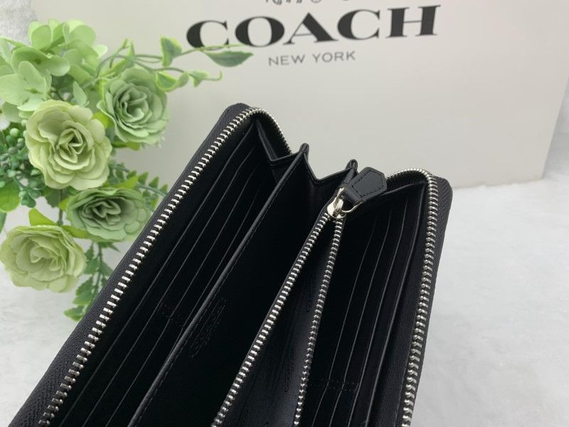 COACH コーチ 財布 長財布 プレゼント 贈り物 ロング ジップ