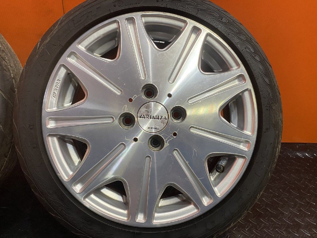 FINALIST 595 EVO 165/50R15】夏タイヤ【WORK ワーク VARIANZA  