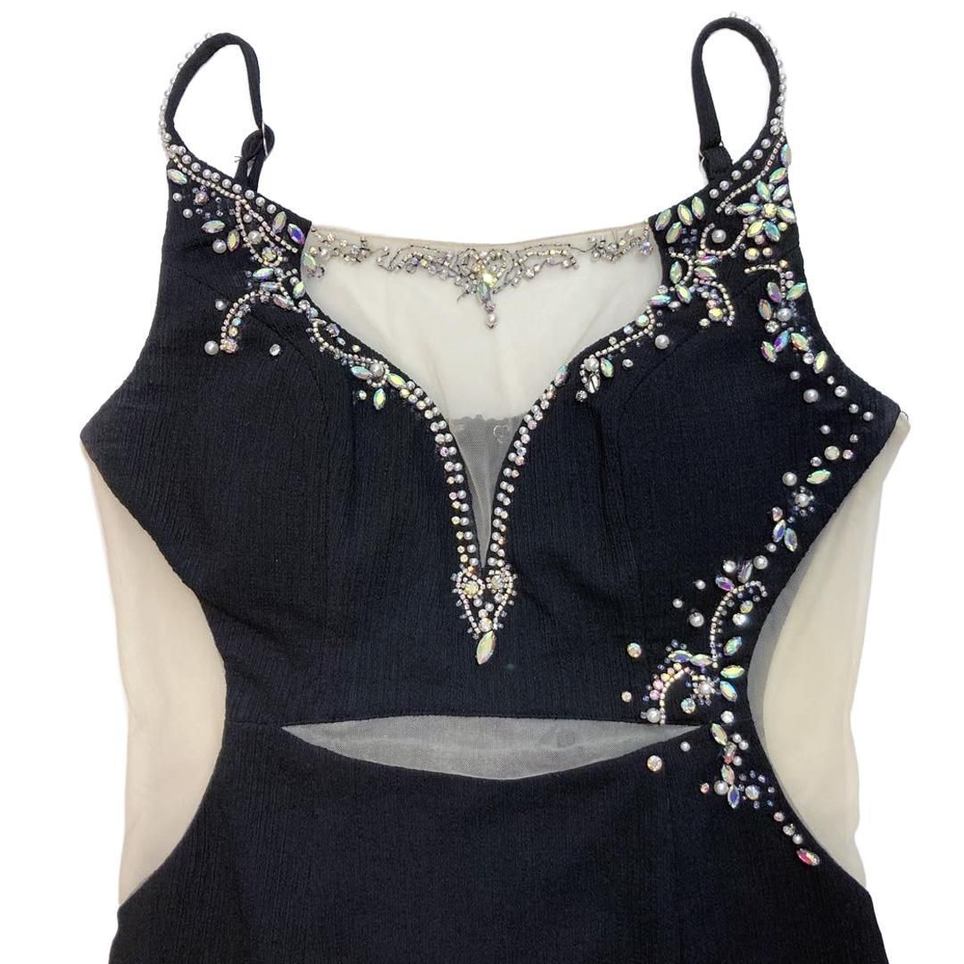 Jessica / ジェシカ】シアービジュー カットアウト スリットタイトミニ