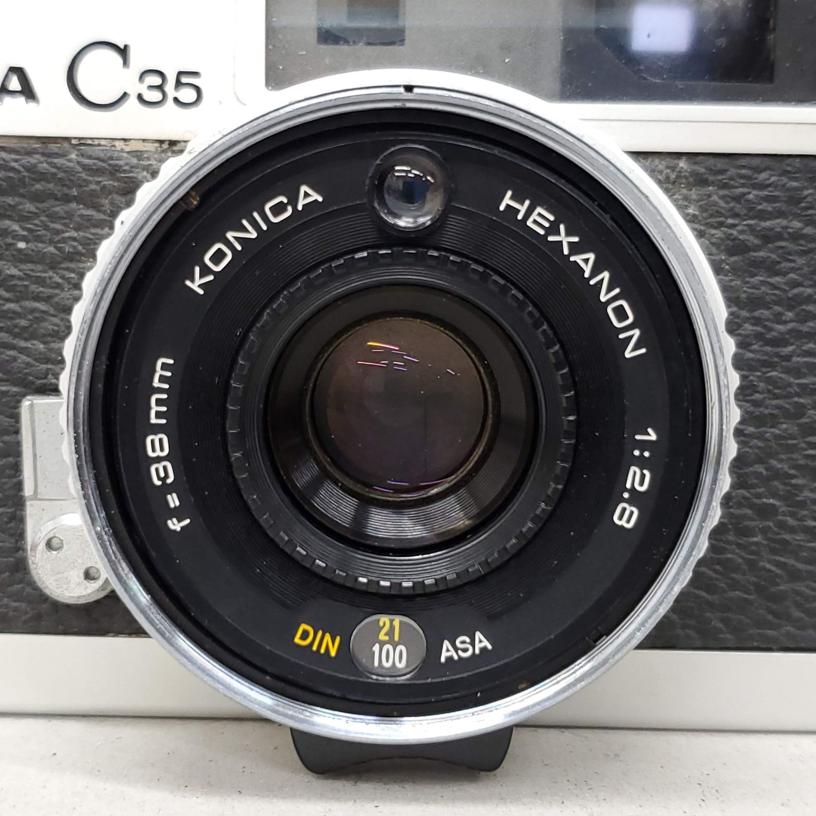 動作確認済】 KONICA C35 F0908-7ID - メルカリ