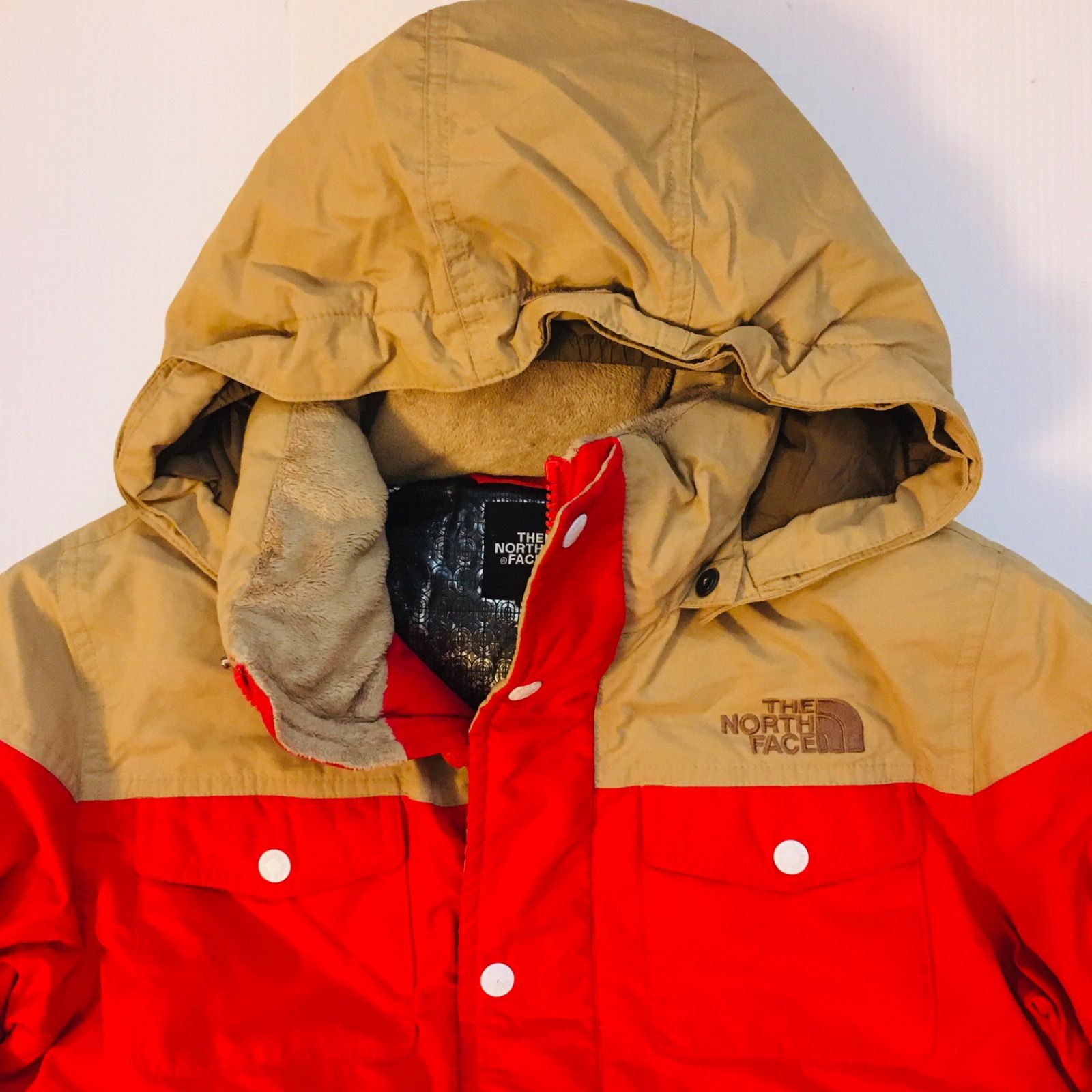 ノースフェイス THE NORTH FACE ボーイズ140センチ ツートーン ダウン  