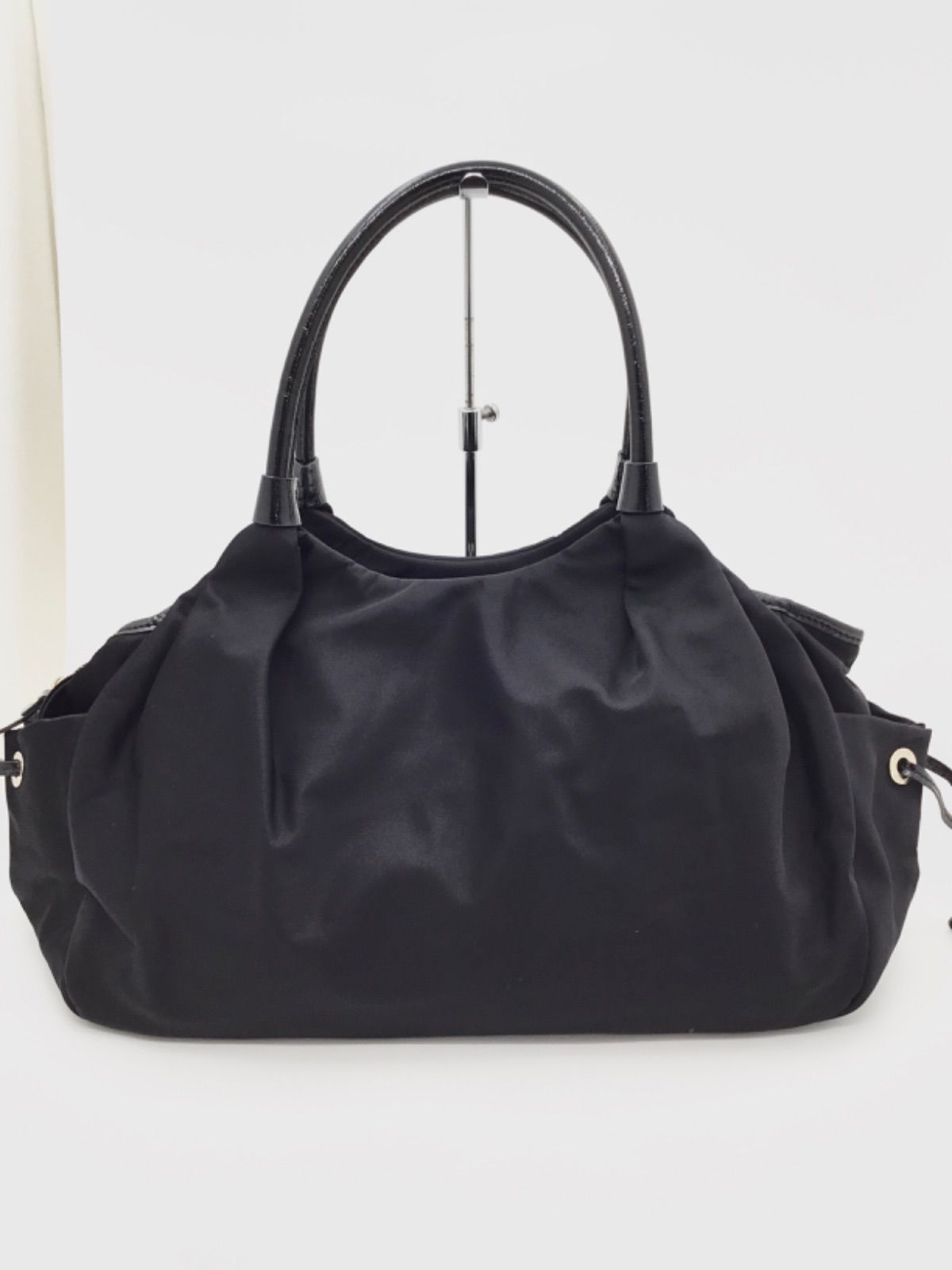 ケイトスペード　黒ナイロン　マザーズバッグ kate spade NEW YORK ケイトスペード バッグ ナイロン