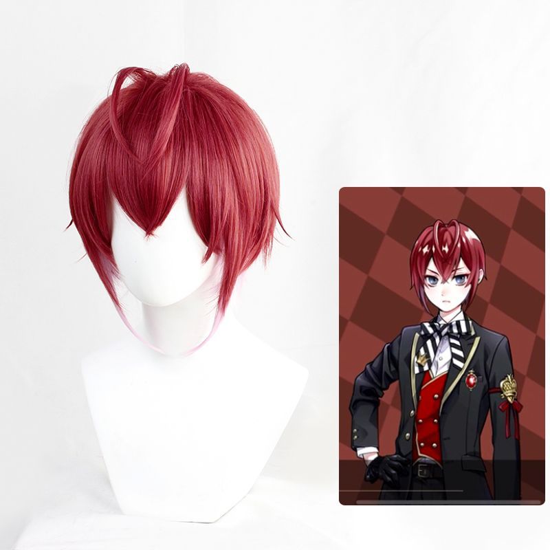 【ネット付】❦リドル・ローズハート ウィッグ❦セット済 ツイステ ツイステ コスプレ ウィッグ リドル・ローズハート セット済