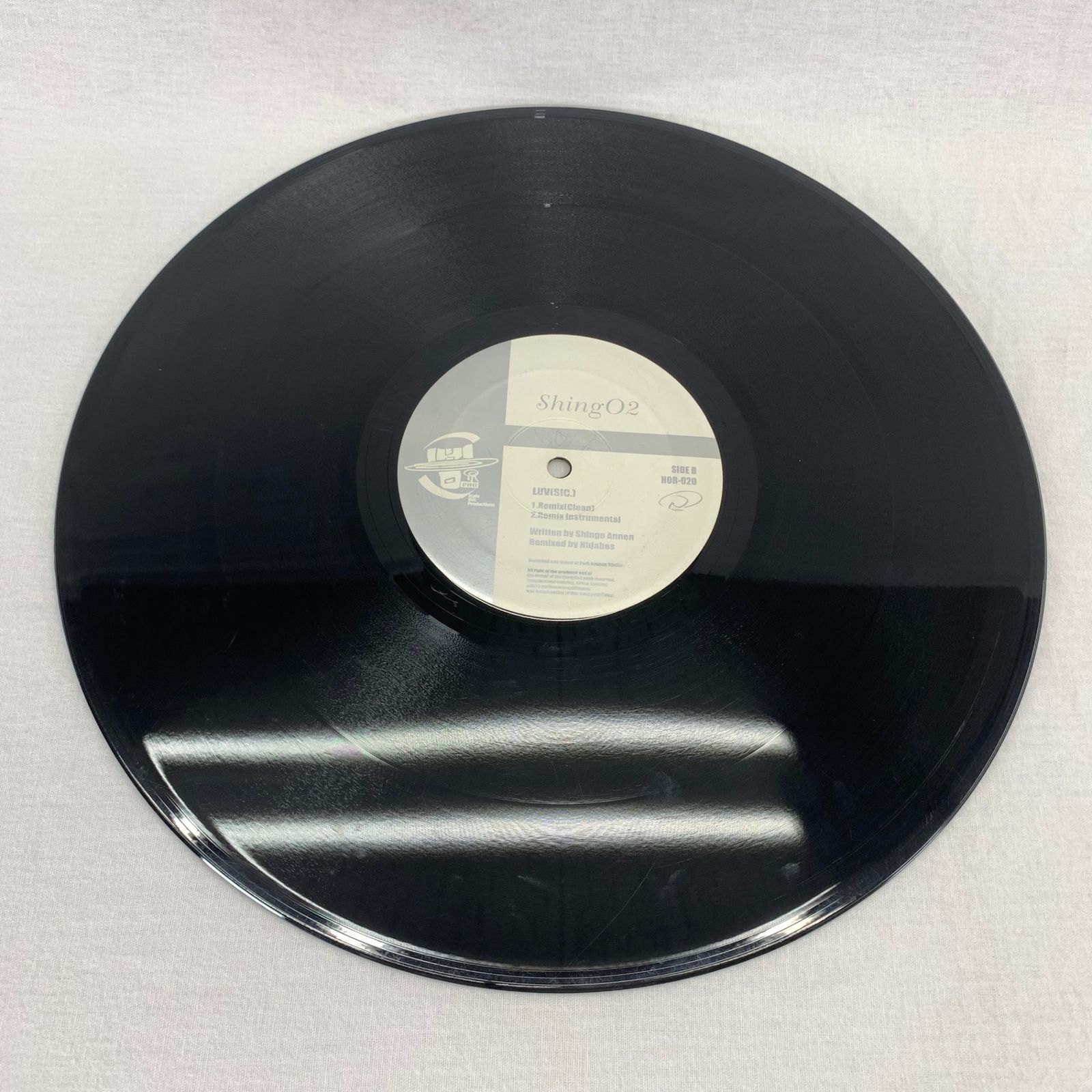 SHING02 1 / 4 NUJABES feat.shing02 luv sic LP レコード HOR-020