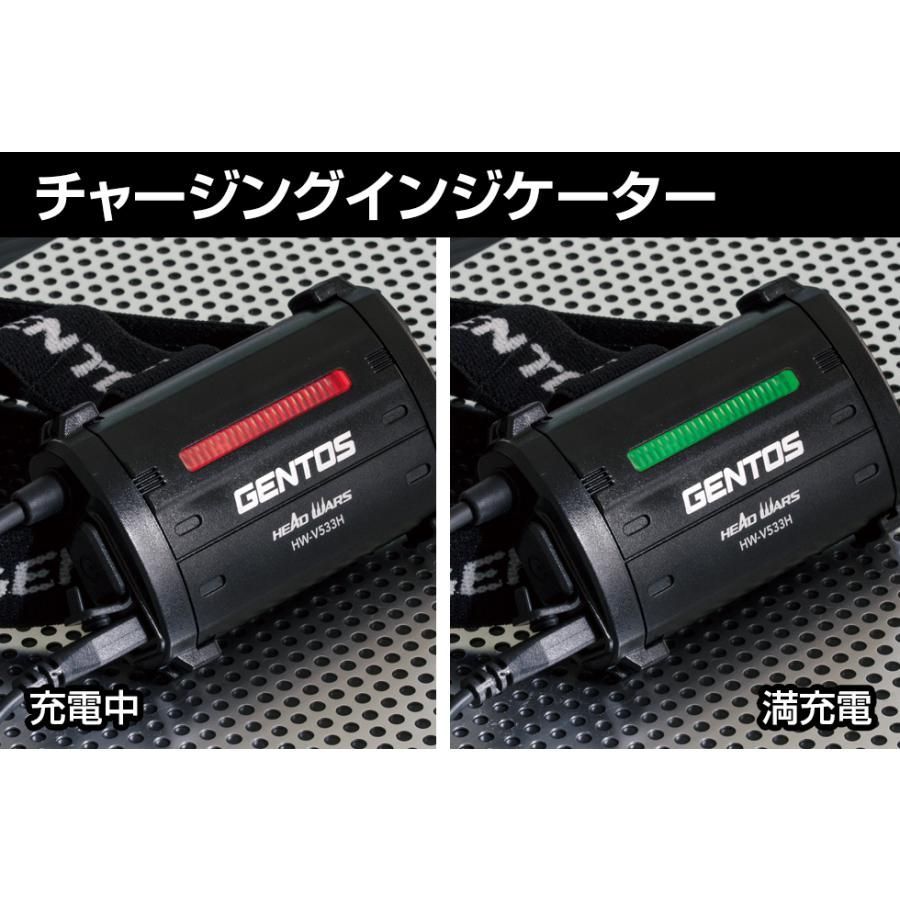 GENTOS[ジェントス] WARSシリーズ HW-X533H LEDハイブリッド式ヘッド