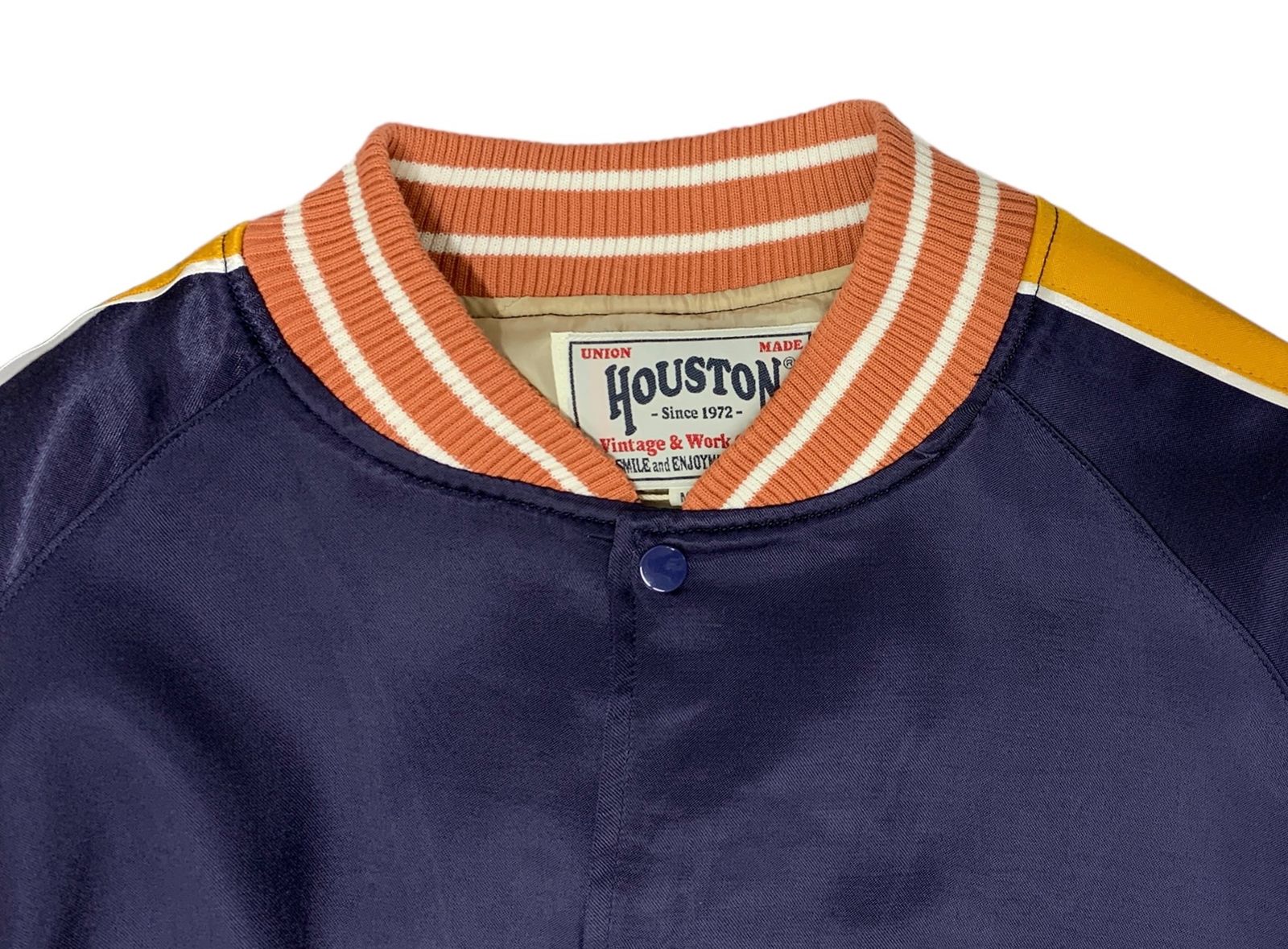 HOUSTON (ヒューストン) RAYON AWARD JACKET（DEVILS）レーヨン