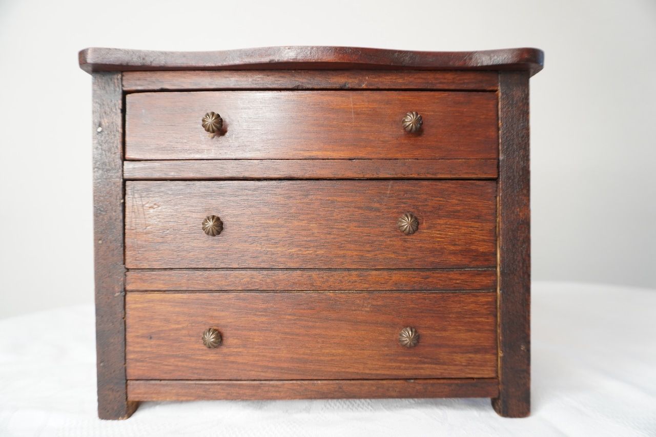 フランス アンティーク 木製 人形用 アウトレット 家具 キャビネット②