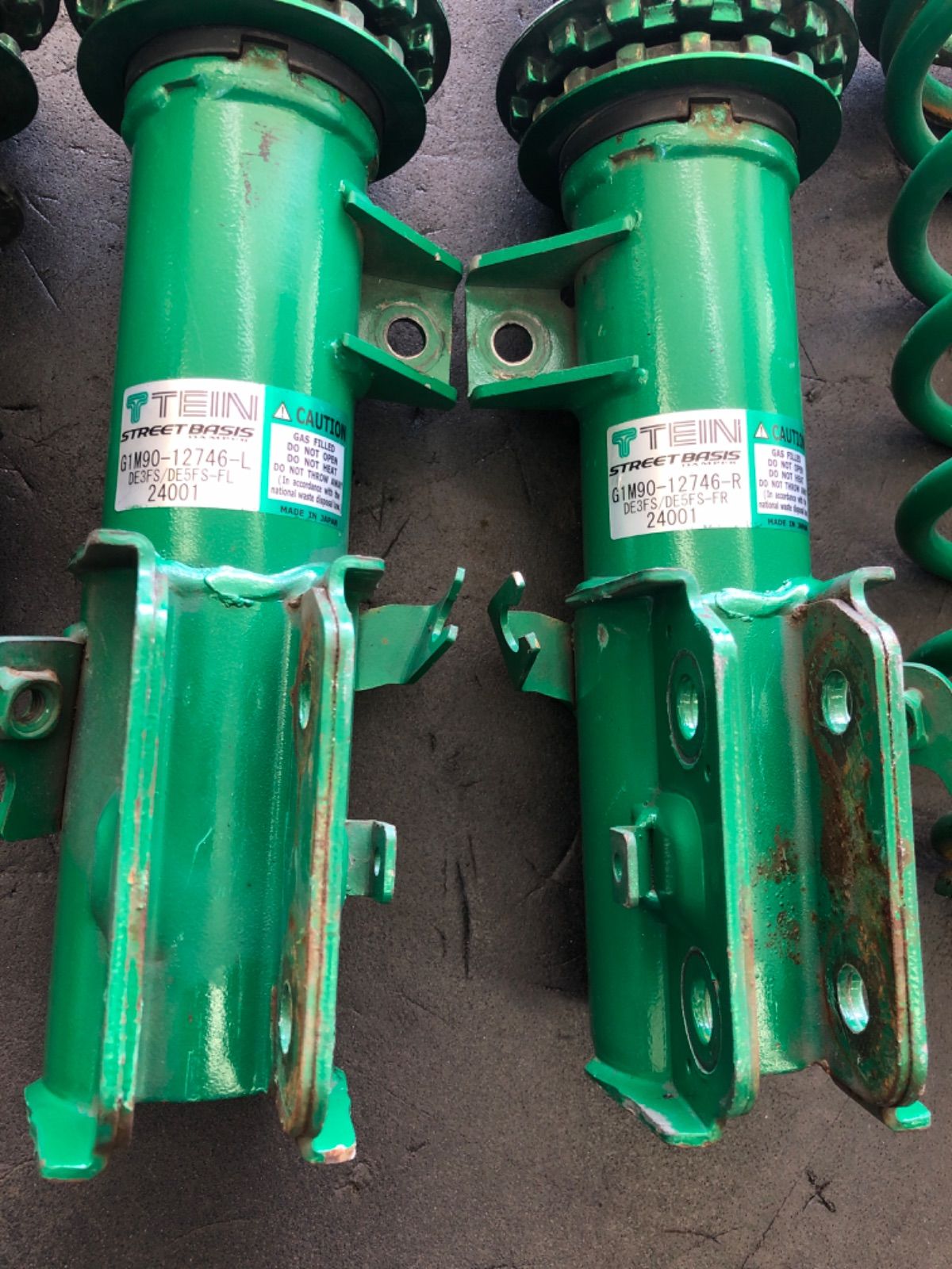 マツダ デミオ DE3FS DE5FS TEIN 車高調 STREET BASIS - メルカリ