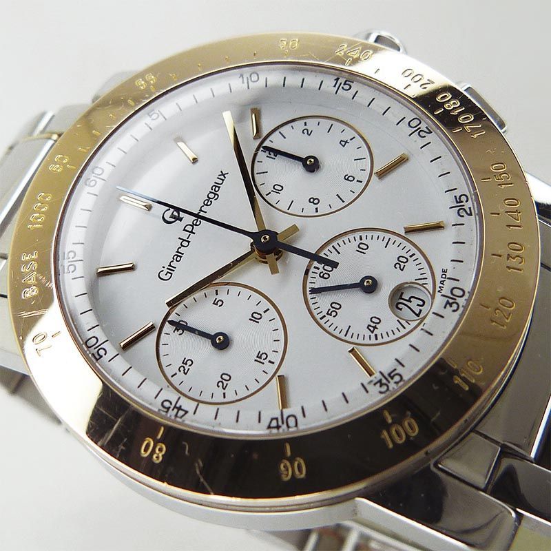 中古ジラールペルゴ【GIRARD-PERREGAUX】 7700 GP7001 クロノグラフ  
