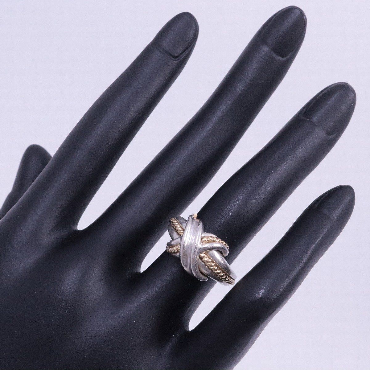 Tiffany シグニチャー　クロス　リング9号 シグネチャークロスリング / TIFFANY & CO. / ティファニー