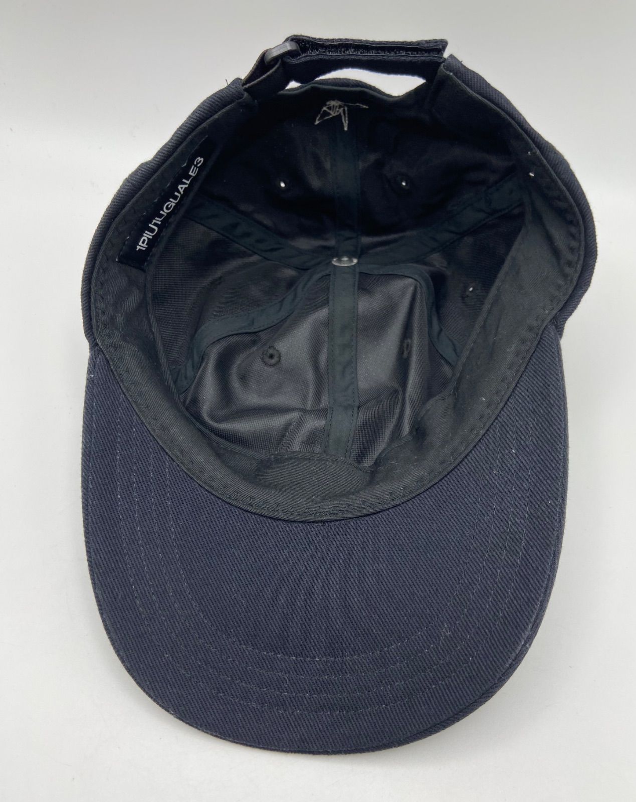 【極美品】1PIU1UGUALE3 GOLF 6パネル キャップ ブラック 黒 1PIU1UGUALE3 GOLF 6パネルキャップ ブラック 帽子(ME74-1056) - メルカリ