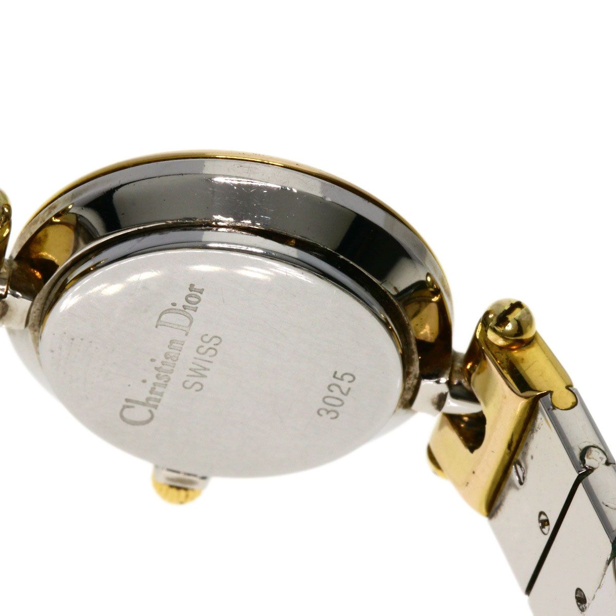 CHRISTIAN DIOR クリスチャンディオール 3025 ラウンドフェイス 腕時計