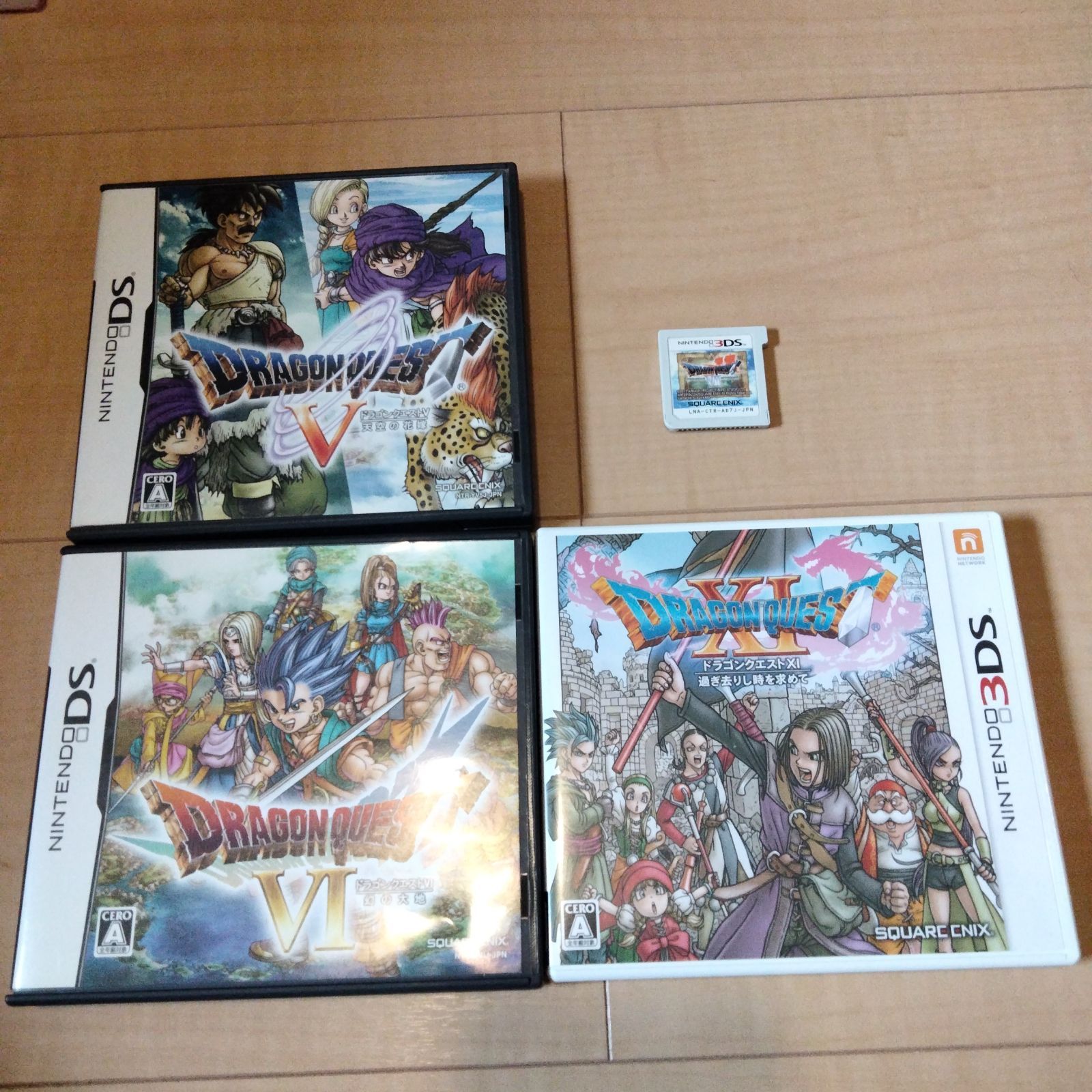 新作モデル ニンテンドーDS ドラゴンクエストソフト5本セット