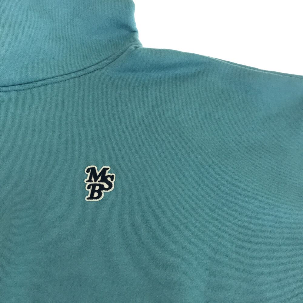 My Sugar Babe マイシュガーベイブ MSB logo embroidery hoodie ロゴ刺繍 フーデッドプルオーバースウェットパーカー ライトブルー MS1250