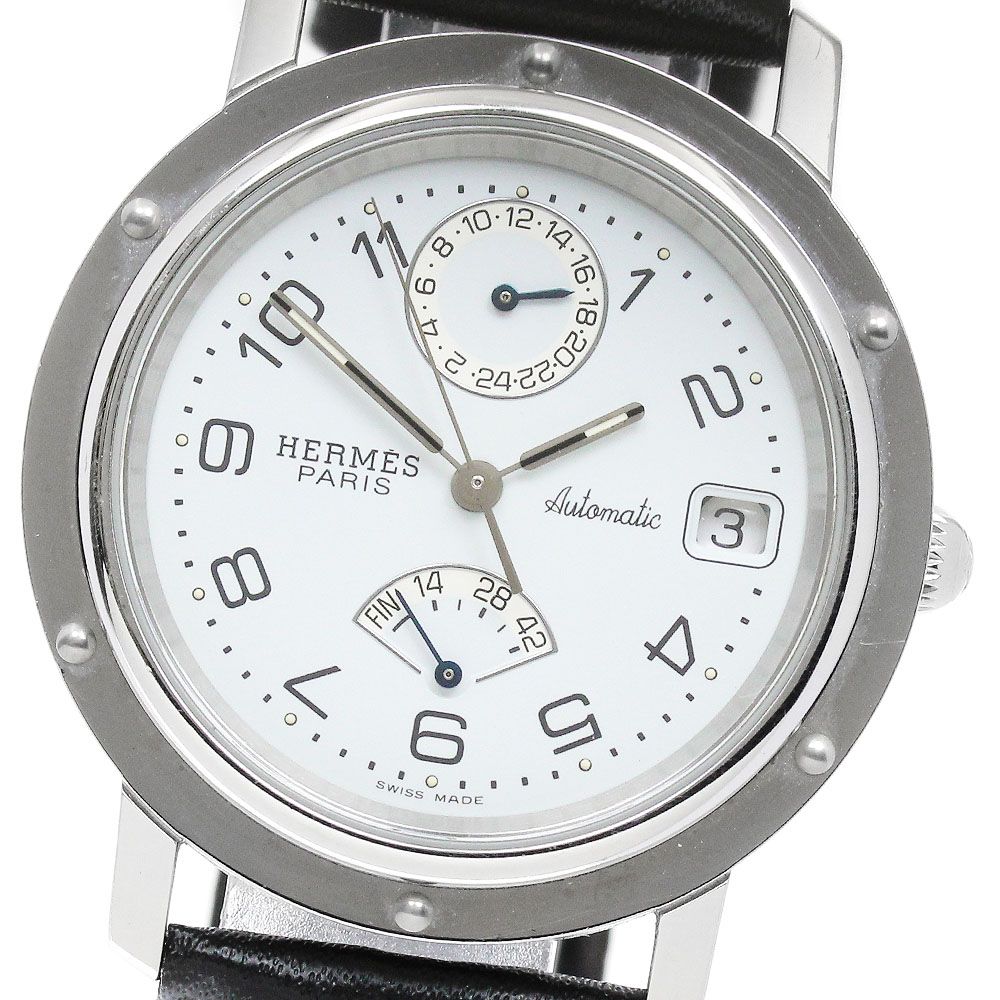 エルメス HERMES CL5.710 クリッパー 自動巻き メンズ内箱・保証書付き_884257