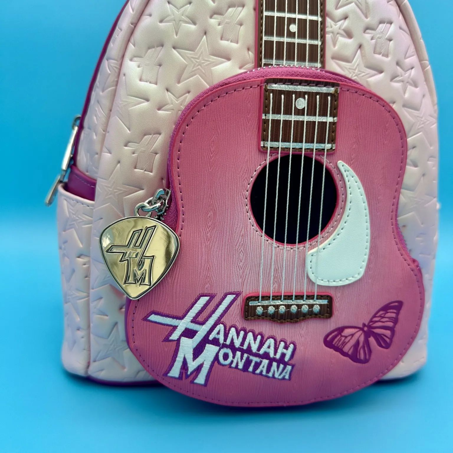 ディズニー公式 ラウンジフライ ハンナモンタナ ギター型 ミニ
