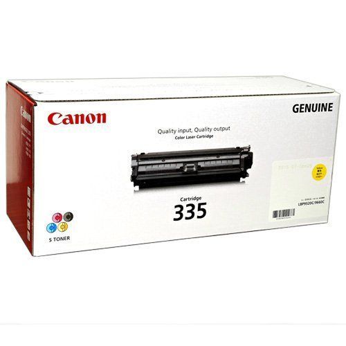 CANON 国内純正トナーカートリッジ335 イエロー CRG-335YEL(T)