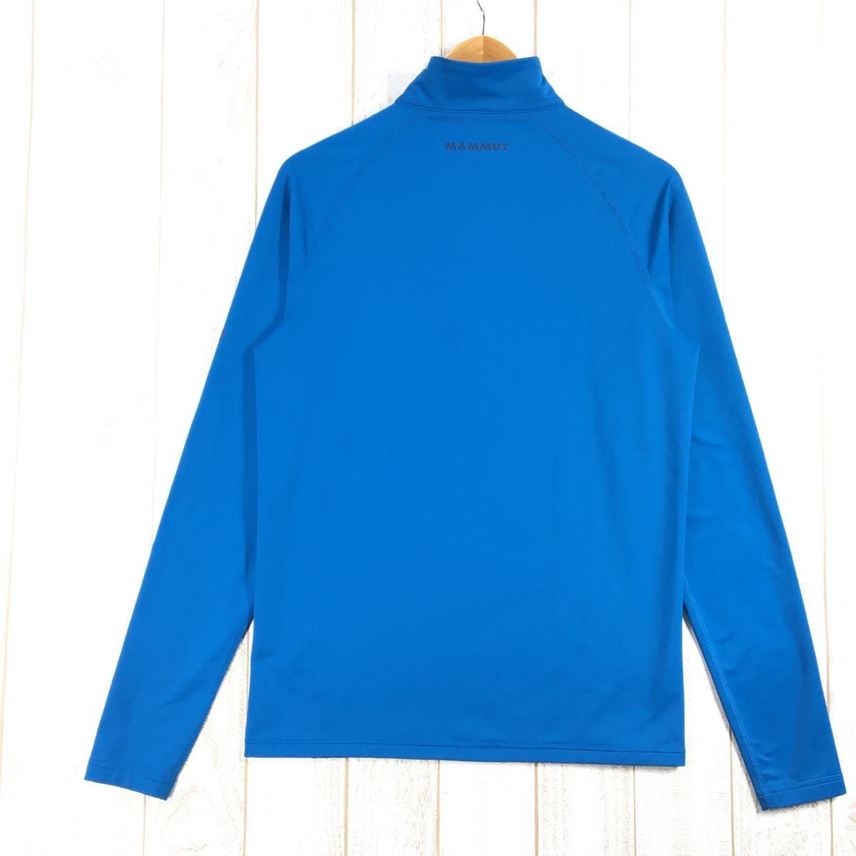 MENs W-S マムート スノー ミッドレイヤー ハーフ ジップ プル Snow ML Half Zip Pull ベースレイヤー ロングスリーブ  シャツ ジップネック プルオーバー MAMMUT 1014-02400 ブルー系 - メルカリ