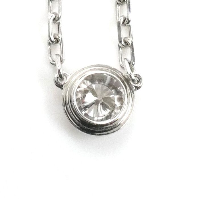 【極美品】カルティエ　ダムール　SM ネックレス　ホワイトゴールド Cartier カルティエ ダムール ネックレス ホワイトゴールド SM