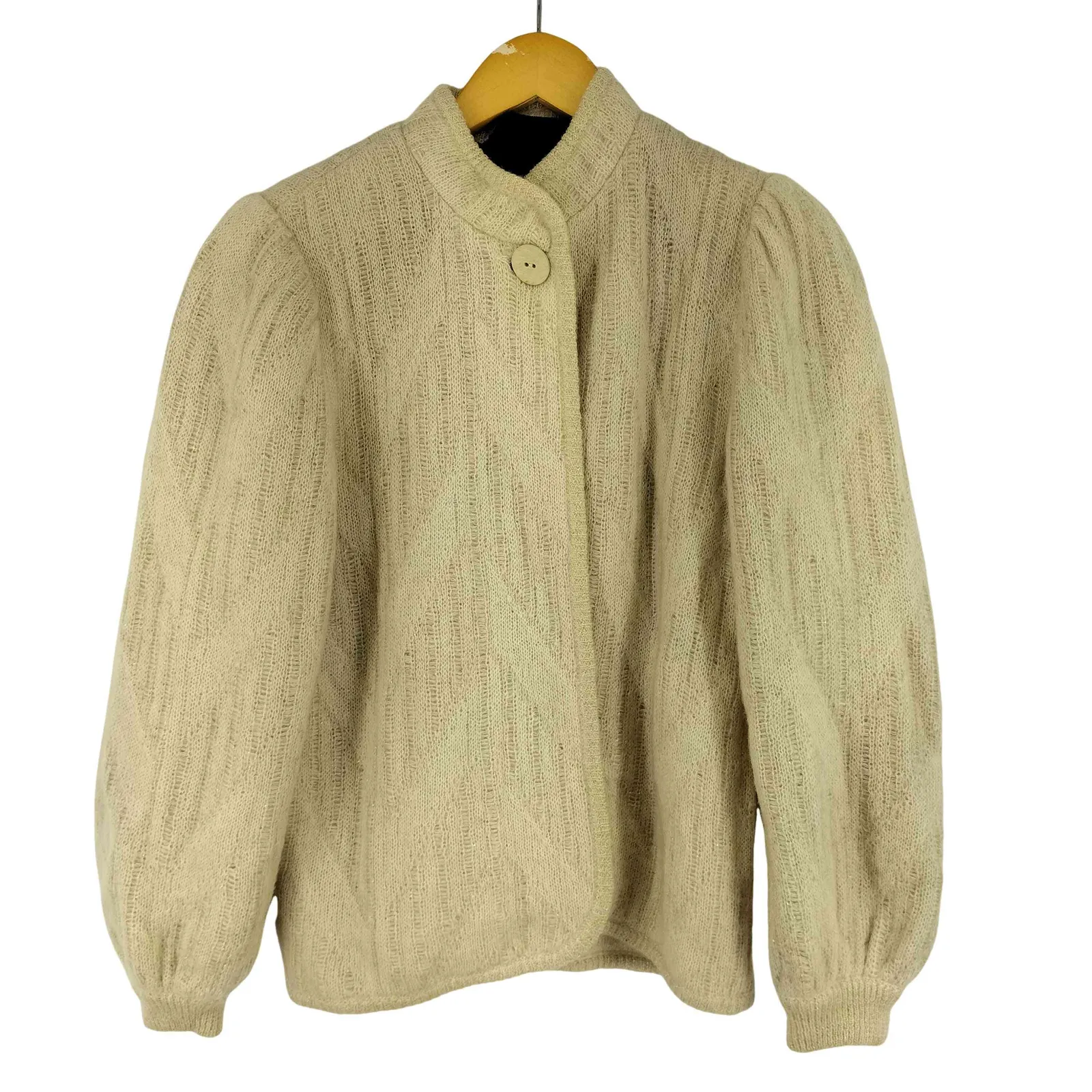 イヴサンローラン ニットジャケット YVES SAINT LAUREN ウール混