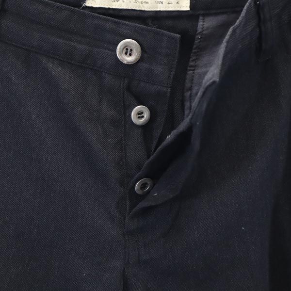 ローブスアンドコンフェクションズ クロップド パンツ ブラック  