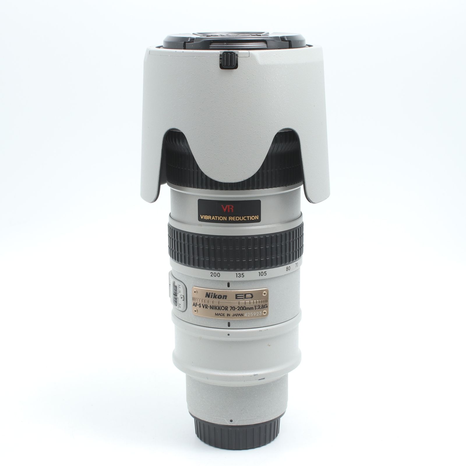 Nikon 70-200mm F2.8Gライトグレー小難あり