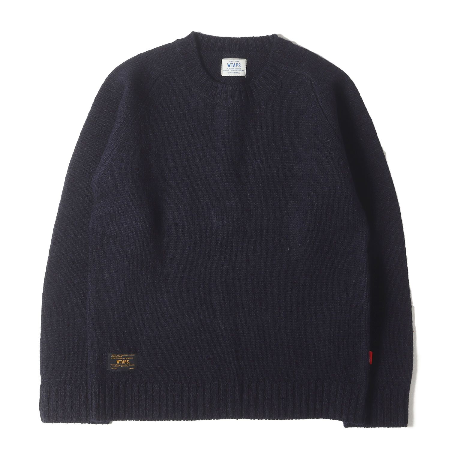 WTAPS ネイビー クルーネックニット WTAPS NEW ARRIVAL – STREAM