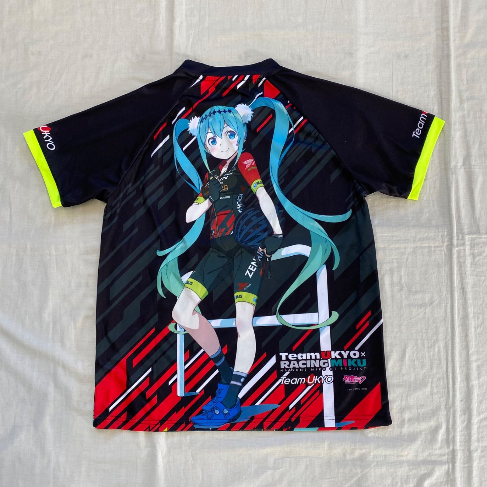 初音ミク チーム右京 レーシングミク2018 teamUKYO Tシャツ M - メルカリ