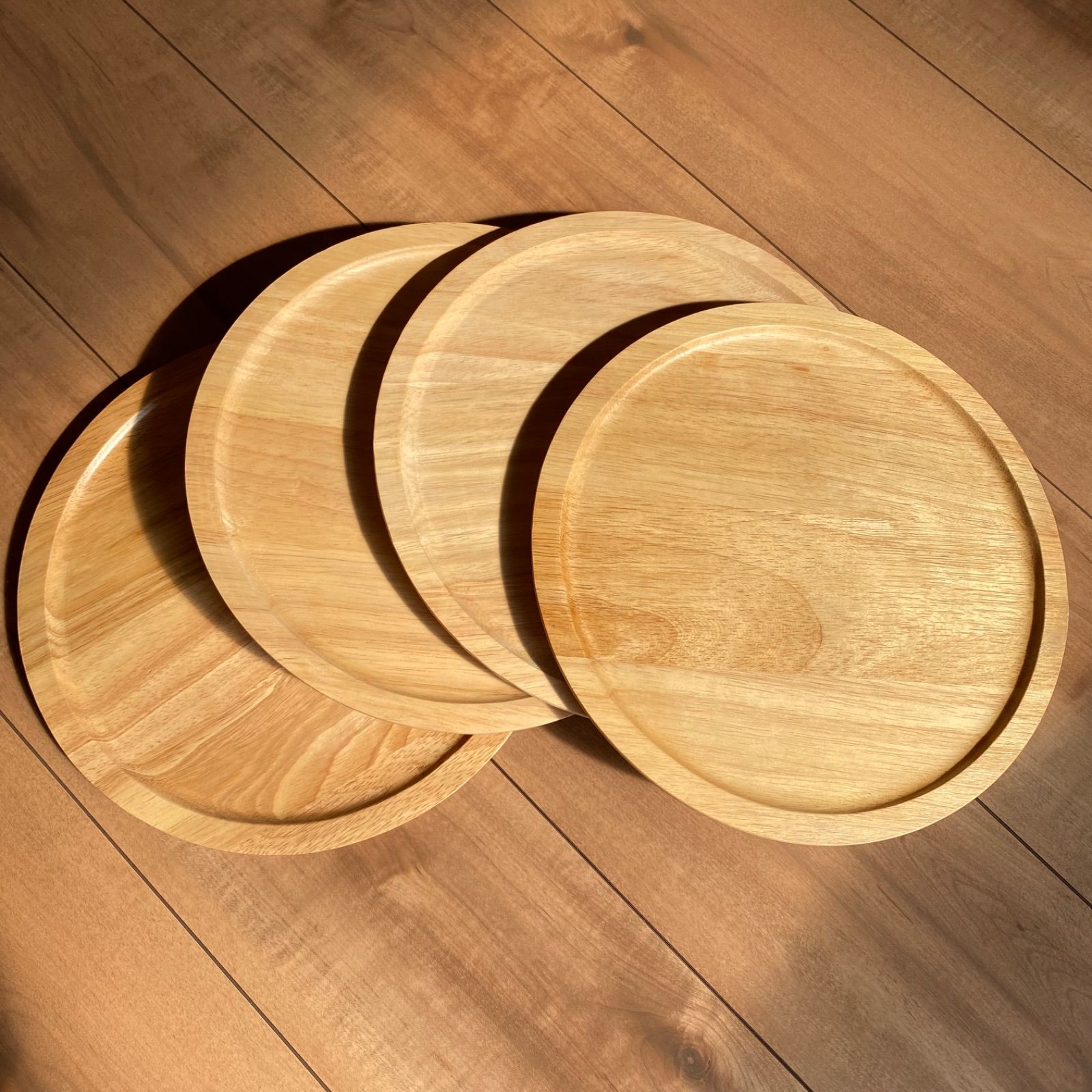 木製プレート トレー 2枚セット - テーブル用品