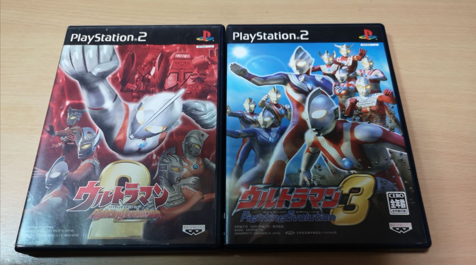 PS2 ウルトラマンファイティングエボリューション2/3セットまとめて 