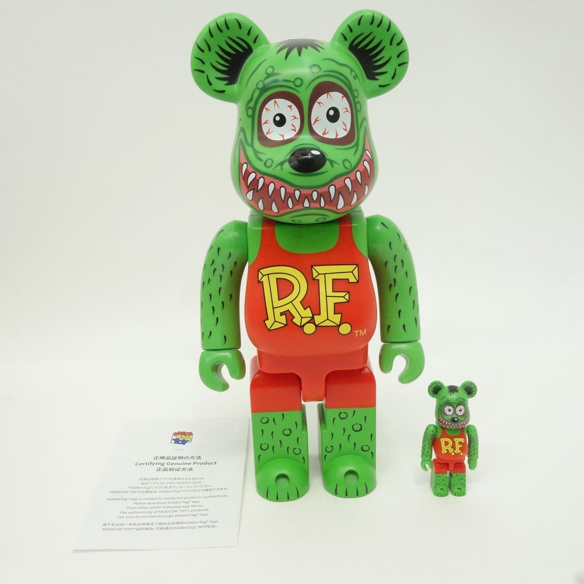 【2体セット】be@rbrick rat fink 2体セット】be@rbrick rat fink