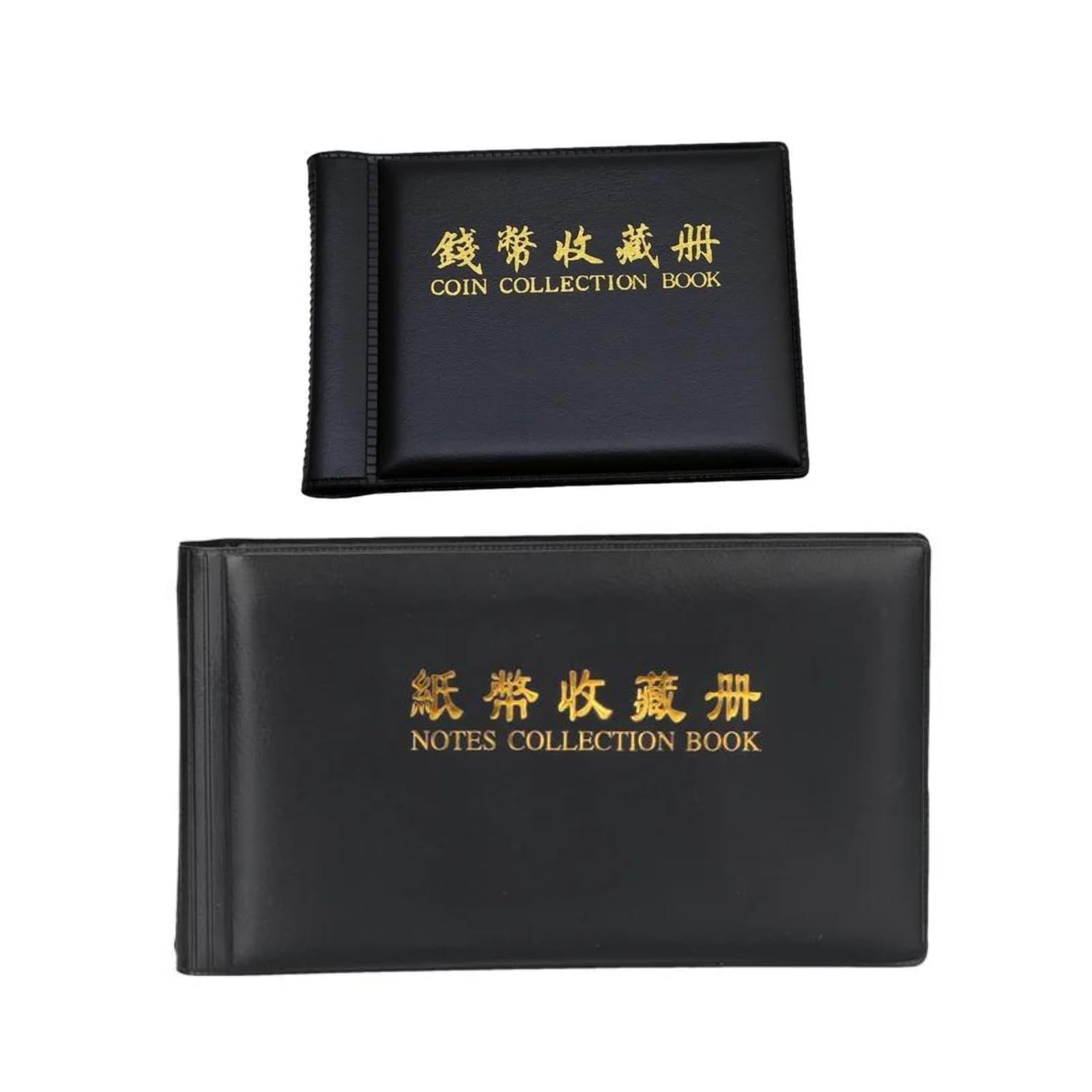 新品 2冊セット 紙幣 コイン 収集 保存用 コレクション アルバム 30ページ 60ホルダー お金ポケット 通貨 収納ホルダー ケース - メルカリ