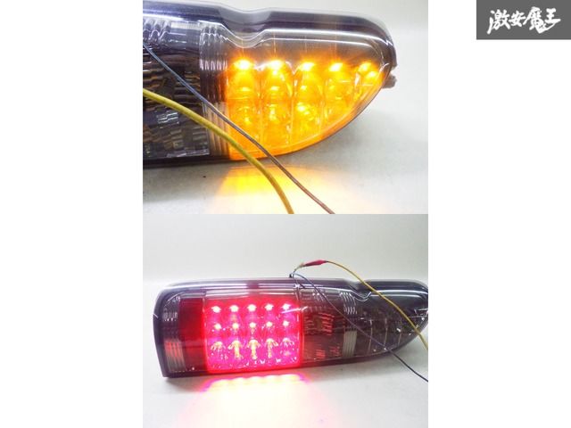 割れ無し 点灯OK SONAR ソナー 200系 ハイエース フルLED テールライト