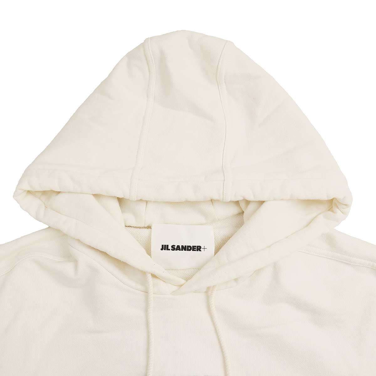 Jil Sander plus ヘビーコットン ロゴ パーカー JIL SANDER SANDER+ ジルサンダー プラス パーカー J47GU0105